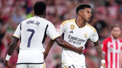 Vinícius Jr. (i) y Rodrygo (d), las caras del Real Madrid, no han tenido un inicio lúcido de temporada.