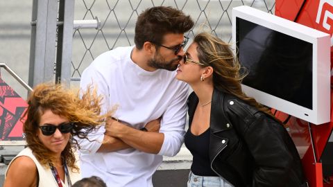 Gerard Piqué en plan romántico con Clara Chía