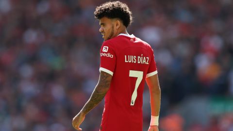 Luis Díaz, futbolista colombiano del Liverppol inglés.