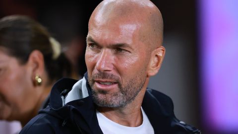 Zinedine Zidane le expreso su admiración a Messi.