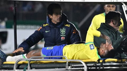 Neymar sufrió la lesión con Brasil.