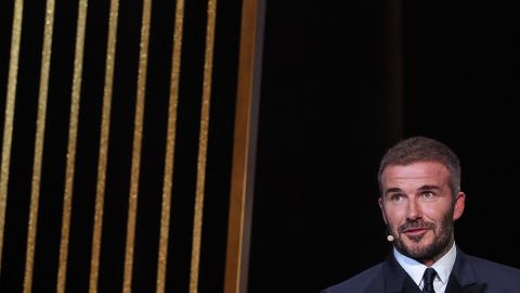 David Beckham comentó sobre el disfraz del actor.