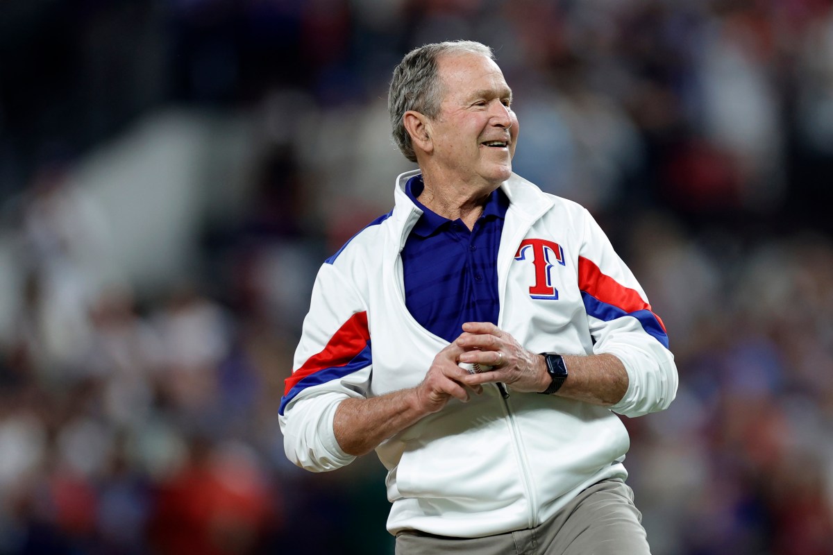El expresidente George W. Bush y su especial relación con los Rangers ...