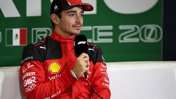 Leclerc aseguró que el podio en México fue uno de los más especiales.