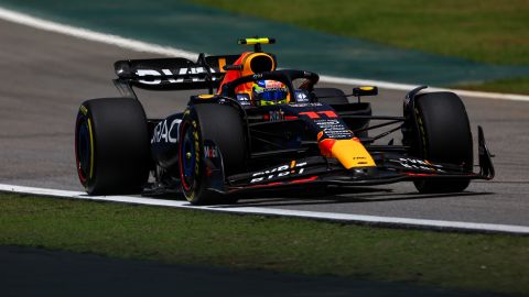 Sergio "Checo" Pérez logró el viernes el noveno puesto en la partido del Gran Premio de Sao Paulo de este domingo.