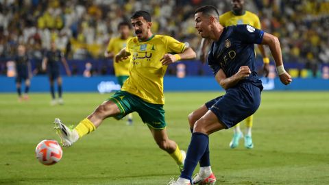 Cristiano Ronaldo puso su granito de arena en la victoria conseguida por el Al-Nassr ante el Al-Khaleej.