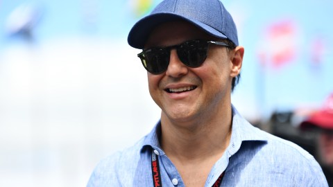 El ex piloto brasileño Felipe Massa estuvo presente en Interlagos durante el Gran Premio de Sao Paulo 2023.