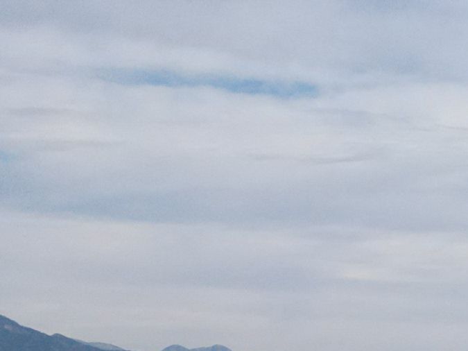 An aerial view shows an empty Interstate-10 freeway, also called the Santa Monica Freeway, in Los Angeles, California, on November 13, 2023, after a large pallet fire burned the area on November 11, 2023. California Governor Gavin Newsom has declared a state of emergency as the busy freeway is closed indefinitely while infrastructure officials assess whether the structural integrity of the freeway has been compromised. (Photo by Robyn Beck / AFP) (Photo by ROBYN BECK/AFP via Getty Images)