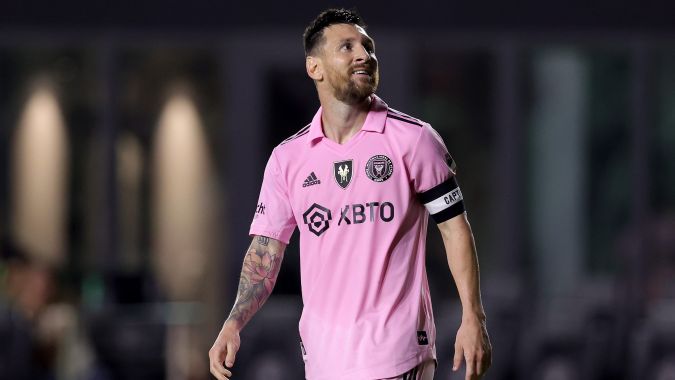 Lionel Messi con el Inter Miami.