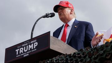 Trump visita la frontera entre Estados Unidos y México en Texas para reiterar su discurso contra inmigración