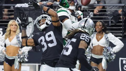 Las Vegas Raiders vs New York Jets.