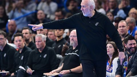 Gregg Popovich es el head coach de San Antonio Spurs.