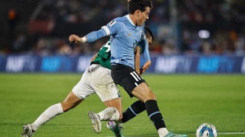 Uruguay goleó a Bolivia en la sexta jornada de las eliminatorias sudamericanas.