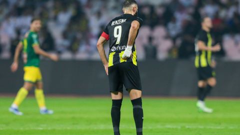 La máxima estrella del Al Ittihad Karim Benzema vuelve a ser fundamental para darle la victoria a su equipo