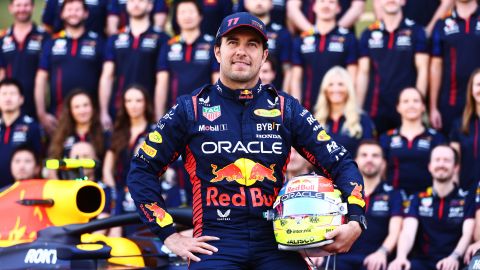 Sergio 'Checo' Pérez, piloto mexicano, terminó subcampeón con Red Bull Racing la temporada 2023 de la Fórmula 1.