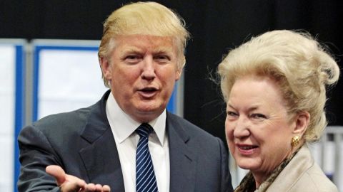 Murió Maryanne Trump Barry, hermana mayor de Donald Trump, a los 86 años