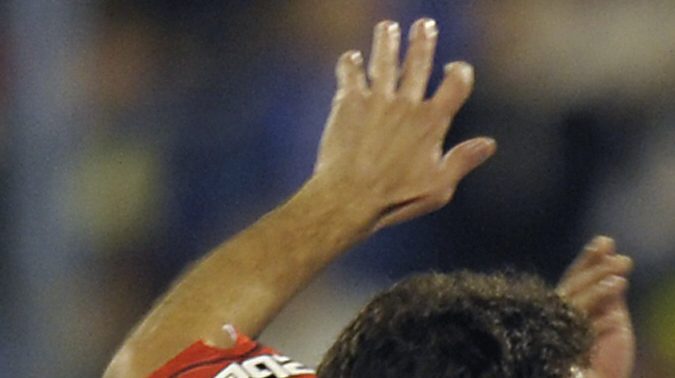 El "Chupete" en un partido contra el Sevilla de la liga de España. LLUIS GENE- Getty Images,