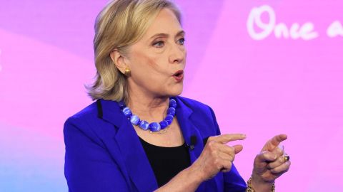 Hillary Clinton, excandidata presidencial demócrata