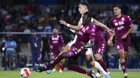 Saprissa durante un partido de la Liga de Campeones Concacaf pasada