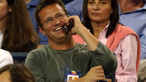 Matthew Perry en el U.S Open.