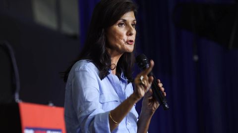 Nikki Haley, aspirante a la candidatura republicana