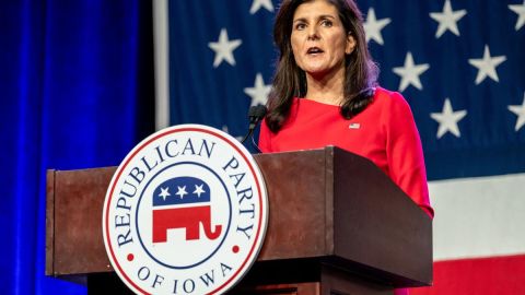 Nikki Haley, aspirante a la candidatura republicana