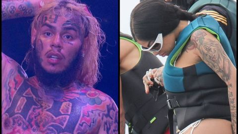 Tekashi 6ix9ine y Yailin la más viral, cantantes de género urbano.