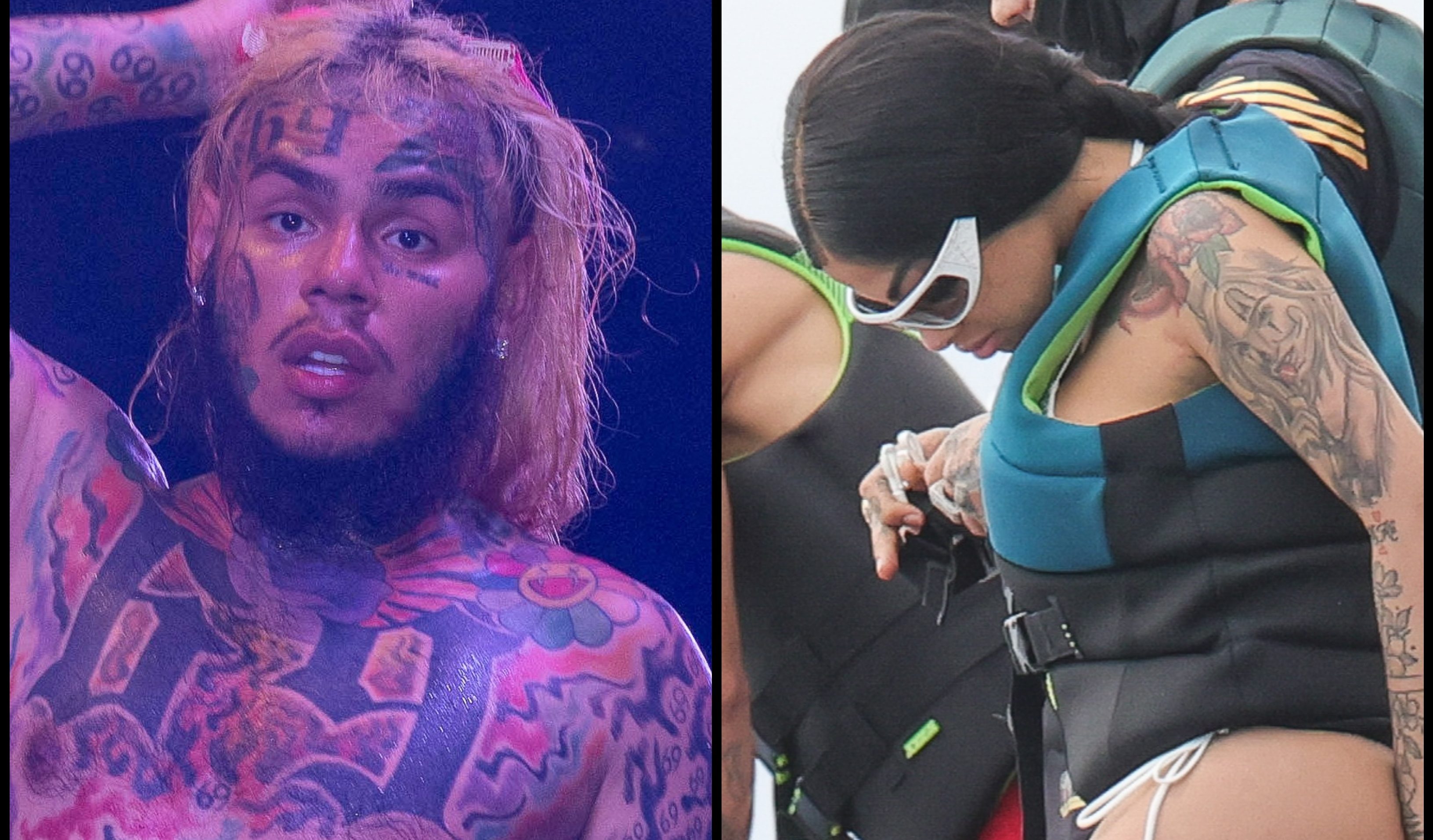 Tekashi 6ix9ine y Yailin la más viral armaron fiesta en yate y les  preguntan por matrimonio - La Opinión