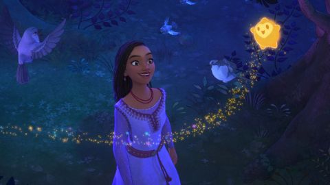 Asha es la protagonista de Wish, el nuevo film que se inspira en los 100 años de Disney.