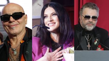 Zeta Bosio de Soda Stereo, Laura Pausini y Mijares en el Latin Grammy 2023.