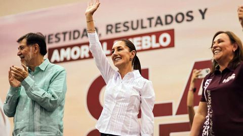 Sheinbaum lidera encuesta con 66% de intención del voto rumbo a las presidenciales de 2024 en México