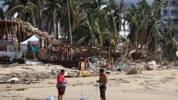 México declara zona de desastre en 47 municipios del estado de Guerrero por el paso del huracán Otis