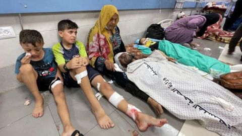 El hospital Al Shifa es ahora "casi un cementerio", con cadáveres amontonados dentro y fuera.