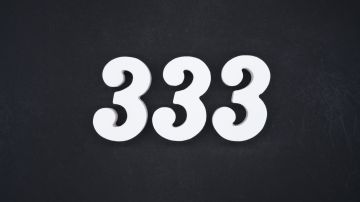 número 333 en la numerología
