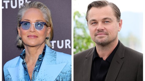 Sharon Stone y Leonardo DiCaprio