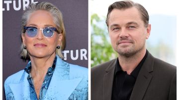 Sharon Stone y Leonardo DiCaprio