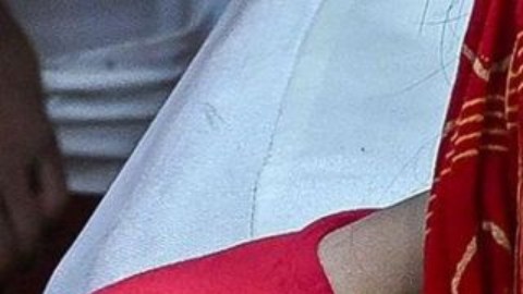 Una manifestante en una protesta contra la violencia hacia las mujeres celebrada en agosto, en el estado de Manipur, en la India.