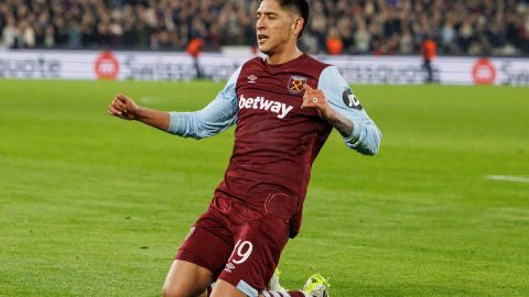 Edson Álvarez, centrocampista del West Ham inglés.