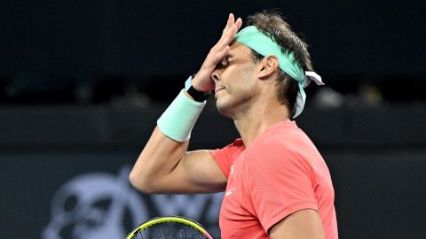 Rafael Nadal volvió a jugar después de un año.