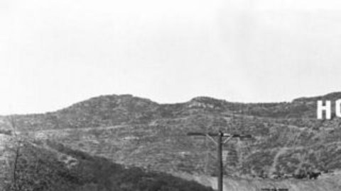 Hollywoodland, el letrero original.
