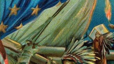 Muchos de los colonos abordaron los barcos vestidos como indios mohawk.