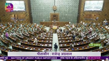 Dos hombres irrumpen en el Parlamento indio y lanzan gas