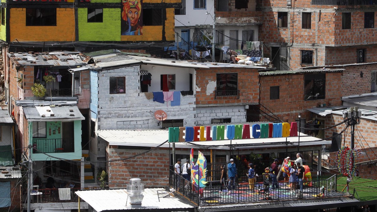 La comuna 13 en Medellín