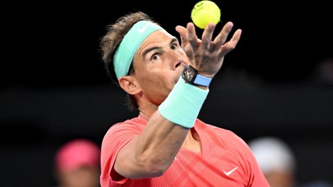 Rafael Nadal volvió a jugar tras casi un año.