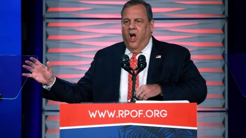 Chris Christie, aspirante a la candidatura republicana