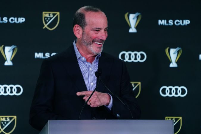 Don Garber Comisionado de la MLS.