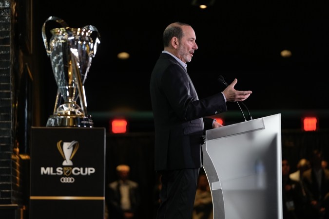 Don Garber en su balance anual de la MLS.