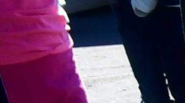 Telfair Elementary school children cast shadows as they arrive at Operation School Bell on February 8, 2019 in Pacoima, California, some thirty minutes drive north of downtown Los Angeles, where the children receive new items such as backpacks, shoes and clothing. - For Jose Razo, principal at Telfair Elementary School in Los Angeles county, his students should spend their time worrying about homework, their grades or playdates. But the harsh reality for more than a quarter of the 720 children at the school is otherwise."Food, somewhere to sleep, something to put on their back: those are the challenges our students are facing," says Razo. "Someone seven or eight years old should not have to worry about that." (Photo by Frederic J. BROWN / AFP) (Photo credit should read FREDERIC J. BROWN/AFP via Getty Images)