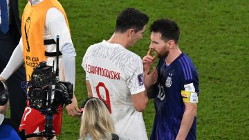 Messi y Robert Lewandowski se cruzaron en un intercambio de palabras durante el Mundial Qatar 2022.