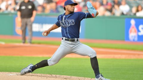 Luis Patiño lanzó en 2022 con Chicago White Sox.